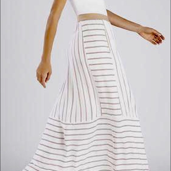 BCBG Max Azaria Haleigh striped Maxi Skirt - Picture 3 of 9